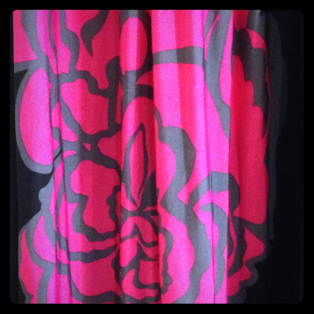 Large Print Floral Dress